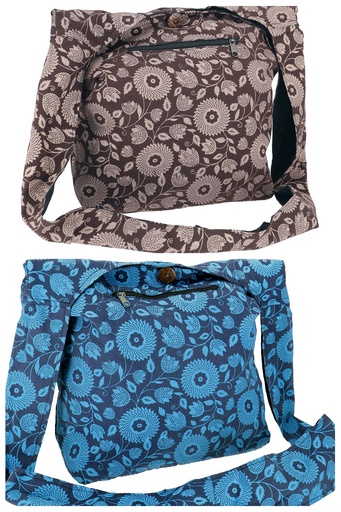 Schulterbeutel Sadhu Flower