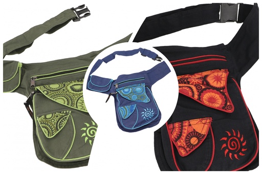 Goa Patchwork Sidebag SONNE