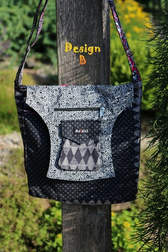 [P0030338] Muffin Bag Schultertasche Moshiki