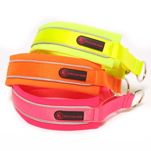 Zugstopphalsband NEON 25/55 mm