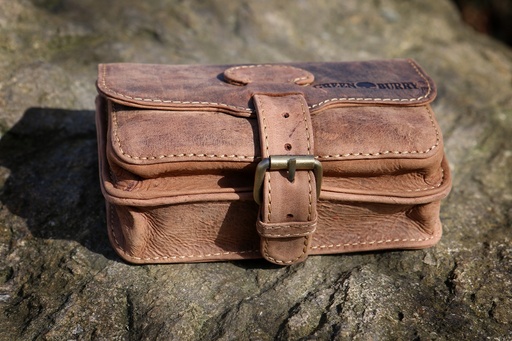 [BfL1755-25] Gürteltasche Military Leder