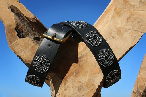 TKC Gürtel Silver-Black Disc