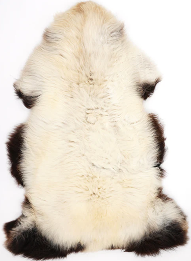 [NthShp-CrBr] Isländisches Schaffell Creme-Braun