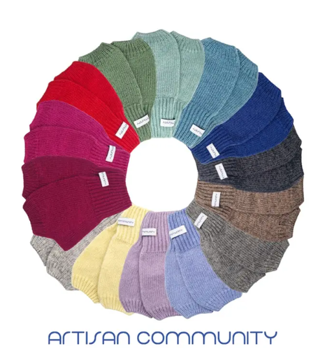 Kaschmir Fäustlinge Fingerfrei